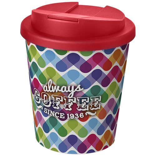 Mug promotionnel isolant 250ml Americano® Blanc / Rouge